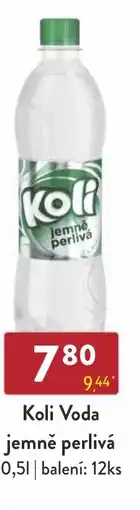 Astur&Qanto KOLI Voda jemně perlivá nabídka