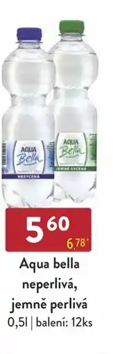 Astur&Qanto Aqua bella neperlivá, jemně perlivá nabídka