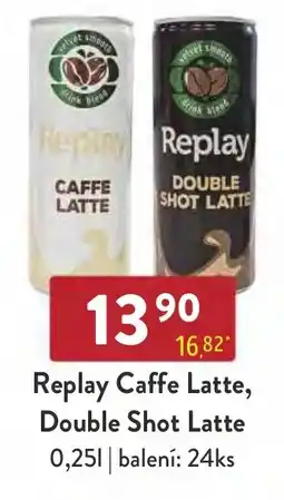 Astur&Qanto Replay Caffe Latte, Double Shot Latte nabídka