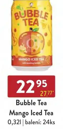 Astur&Qanto Bubble Tea Mango Iced Tea nabídka