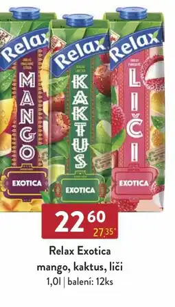 Astur&Qanto Relax Exotica mango, kaktus, liči nabídka