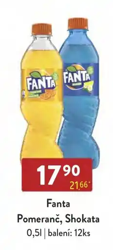 Astur&Qanto Fanta Pomeranč, Shokata nabídka