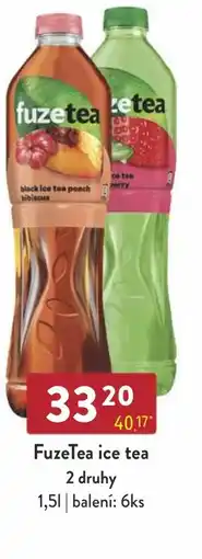 Astur&Qanto FuzeTea ice tea 2 druhy nabídka