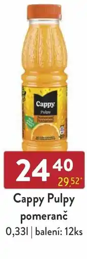 Astur&Qanto Cappy Pulpy pomeranč nabídka