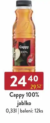 Astur&Qanto Cappy 100% jablko nabídka