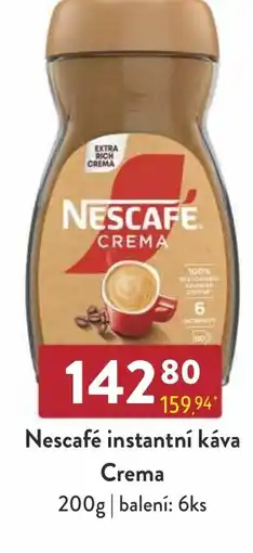 Astur&Qanto NESCAFE instantní káva Crema nabídka