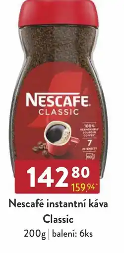 Astur&Qanto NESCAFE instantní káva Classic nabídka