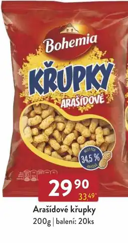 Astur&Qanto Bohemia Arašídové křupky nabídka