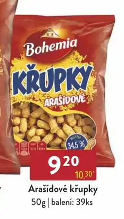 Astur&Qanto Bohemia Arašídové křupky nabídka