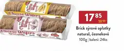 Astur&Qanto Brick sýrové oplatky natural, česnekové nabídka