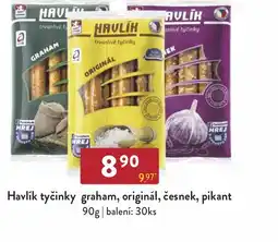Astur&Qanto Havlík tyčinky graham, originál, česnek, pikant nabídka