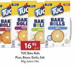TUC Bake Rolls Pizza, Bacon, Garlic, Salt