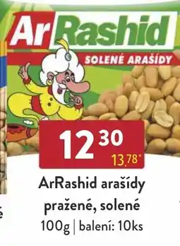 Astur&Qanto ArRashid arašídy pražené, solené nabídka