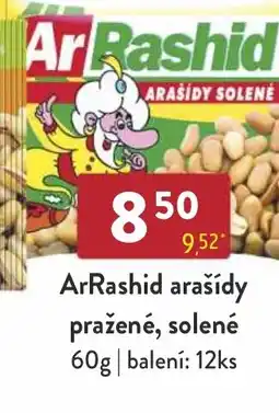 Astur&Qanto ArRashid arašídy pražené, solené nabídka