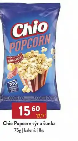 Astur&Qanto Chio Popcorn sýr a šunka nabídka