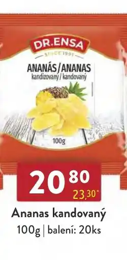 Astur&Qanto DR.ENSA Ananas kandovaný nabídka