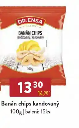 Astur&Qanto DR.ENSA Banán chips kandovaný nabídka