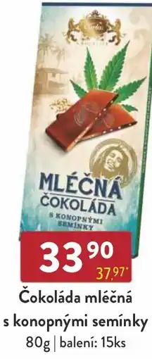 Astur&Qanto Čokoláda mléčná s konopnými semínky nabídka