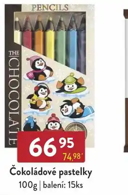 Astur&Qanto Čokoládové pastelky nabídka