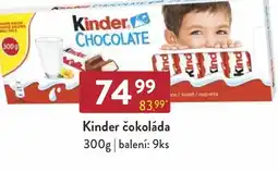 Astur&Qanto Kinder čokoláda nabídka