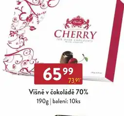 Astur&Qanto Višně v čokoládě 70% nabídka