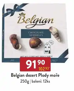 Astur&Qanto Belgian dezert Plody moře nabídka