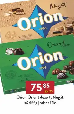 Astur&Qanto Orion Orient dezert, Nugát nabídka