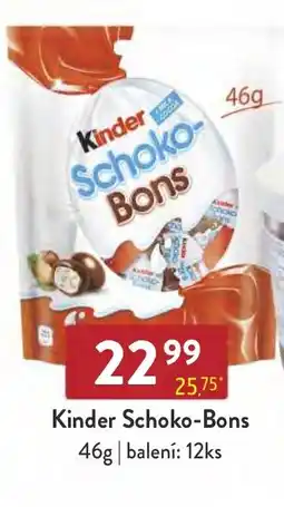 Astur&Qanto Kinder Schoko-Bons nabídka