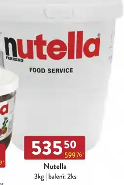Astur&Qanto Nutella nabídka