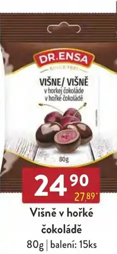 Astur&Qanto DR.ENSA Višně v hořké čokoládě nabídka