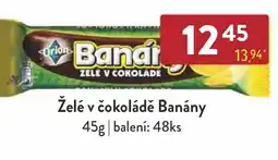 Astur&Qanto Orion Želé v čokoládě Banány nabídka