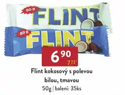 Flint kokosový s polevou bílou, tmavou