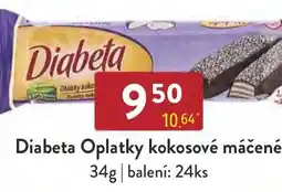 Astur&Qanto Diabeta Oplatky kokosové máčené nabídka