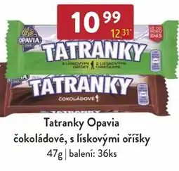Astur&Qanto Tatranky Opavia čokoládové, s lískovými oříšky nabídka