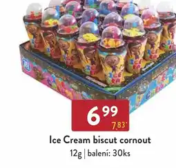 Astur&Qanto Ice Cream biscut cornout nabídka