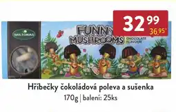 Astur&Qanto Hříbečky čokoládová poleva a sušenka nabídka