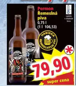Norma Permon Řemeslná piva nabídka