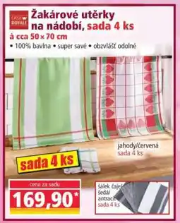 Norma Žakárové utěrky na nádobí, sada 4 ks nabídka