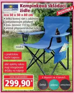Norma Kempinková skládací židle nabídka