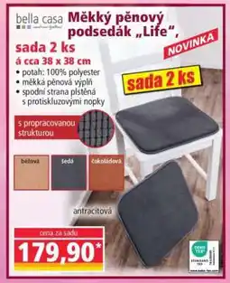 Norma Měkký pěnový podsedák „Life“ nabídka