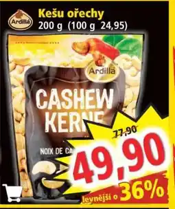 Norma Kešu ořechy nabídka