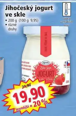 Norma JIHOČESKÝ Jogurt ve skle nabídka