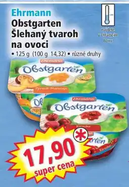 Norma Ehrmann Obstgarten Šlehaný tvaroh na ovoci nabídka