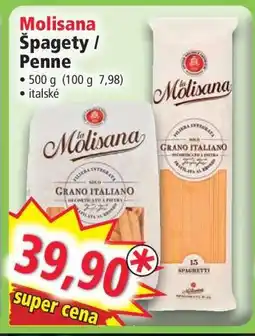 Norma Molisana Špagety / Penne nabídka