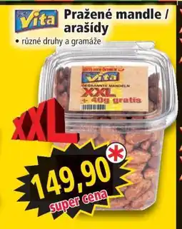 Norma Pražené mandle / arašídy nabídka