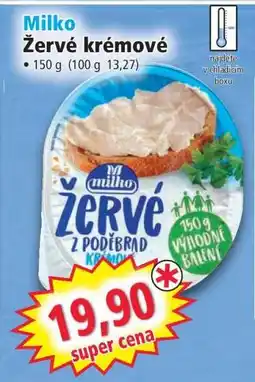 Norma Milko Žervé krémové nabídka