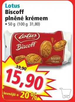 Norma Lotus Biscoff plněné krémem nabídka