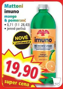 Norma Mattoni imuno mango & pomeranč nabídka