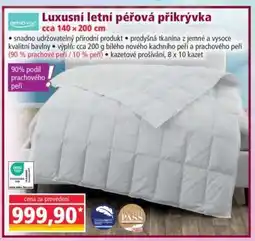 Norma Luxusní letní péřová přikrývka nabídka