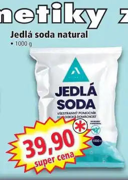 Norma Jedlá soda natural nabídka